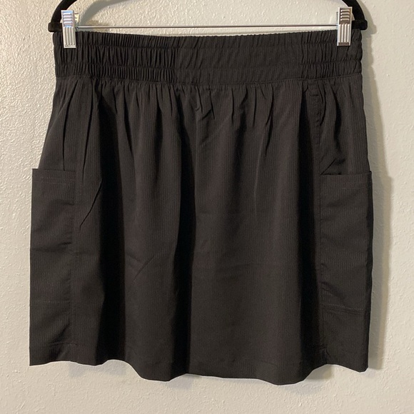 NWT Eddie Bauer Everyday Active Woven Stripe Skirt - Picture 2 of 16